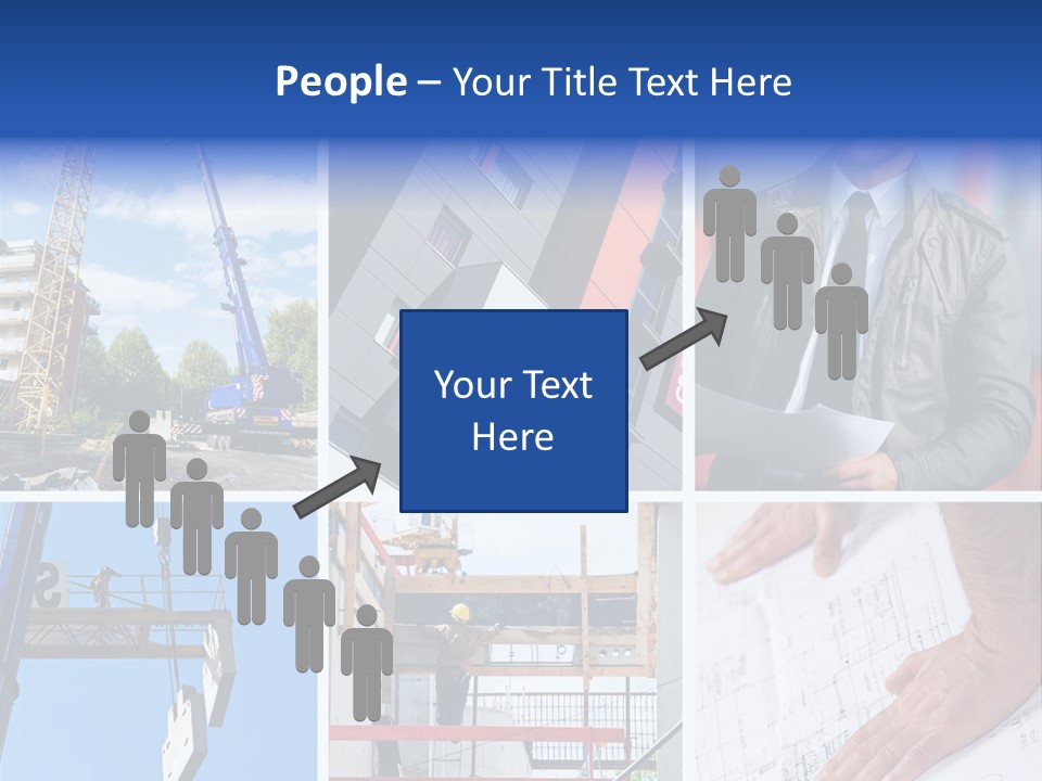 Woman Sensuality Hair PowerPoint Template