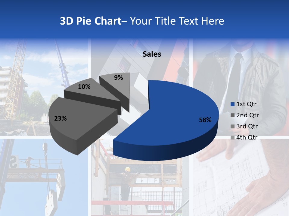 Woman Sensuality Hair PowerPoint Template