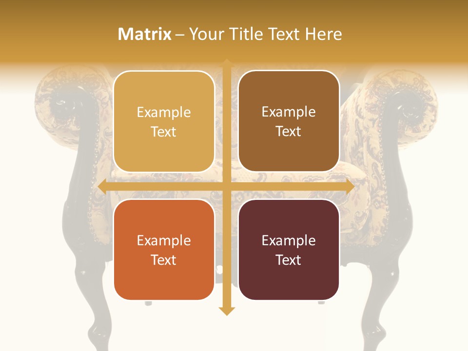 Yellow Background Retro PowerPoint Template