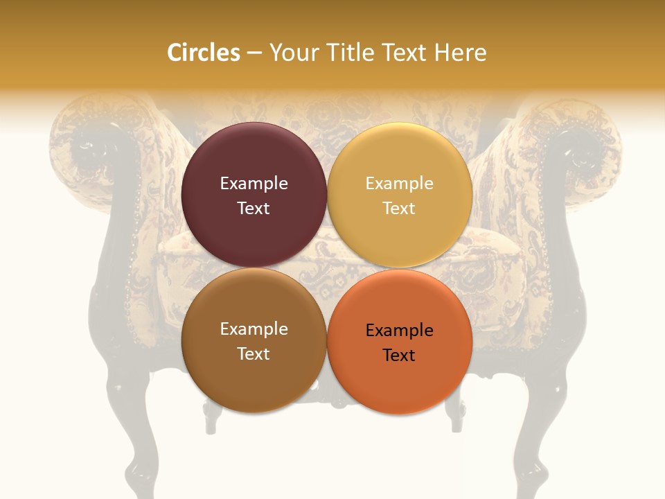 Yellow Background Retro PowerPoint Template