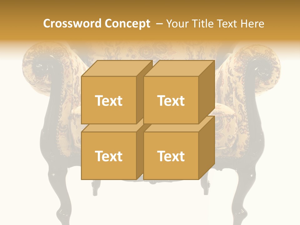 Yellow Background Retro PowerPoint Template