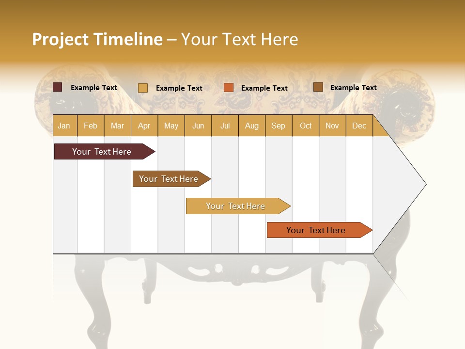 Yellow Background Retro PowerPoint Template