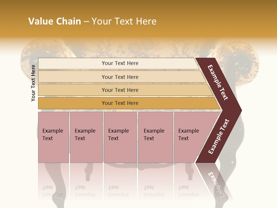 Yellow Background Retro PowerPoint Template