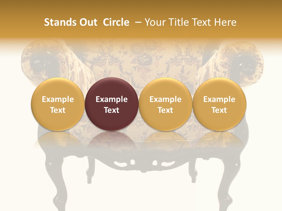 Yellow Background Retro PowerPoint Template