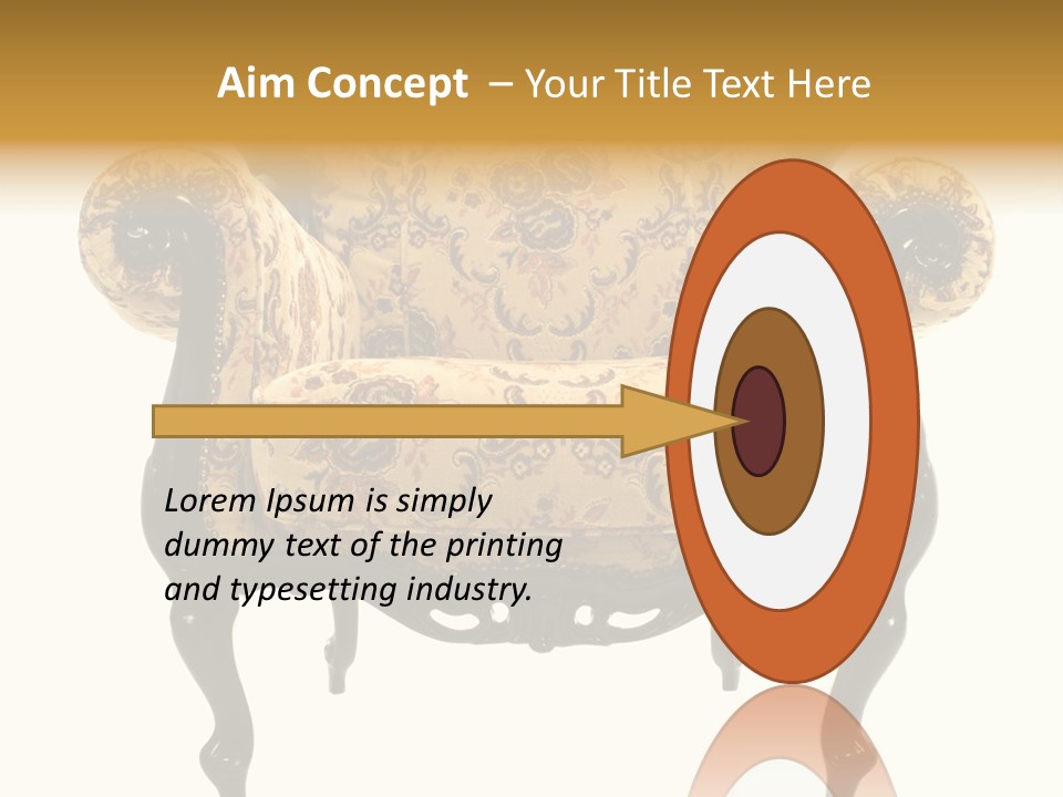 Yellow Background Retro PowerPoint Template