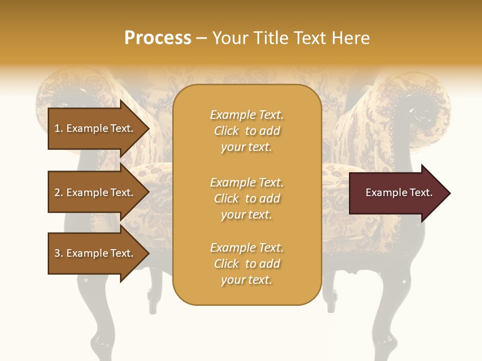 Yellow Background Retro PowerPoint Template