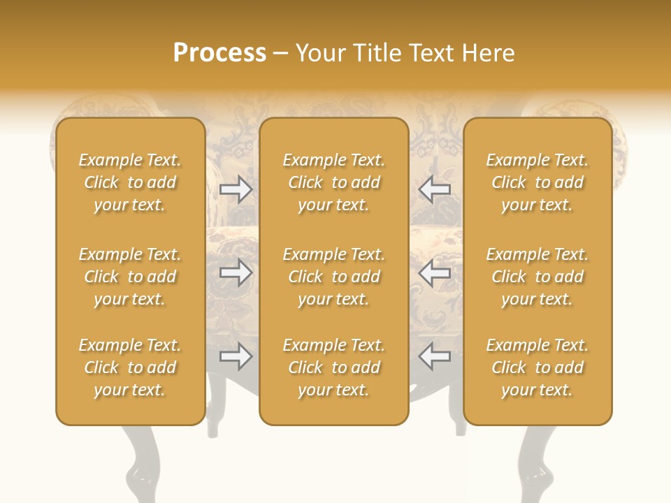 Yellow Background Retro PowerPoint Template