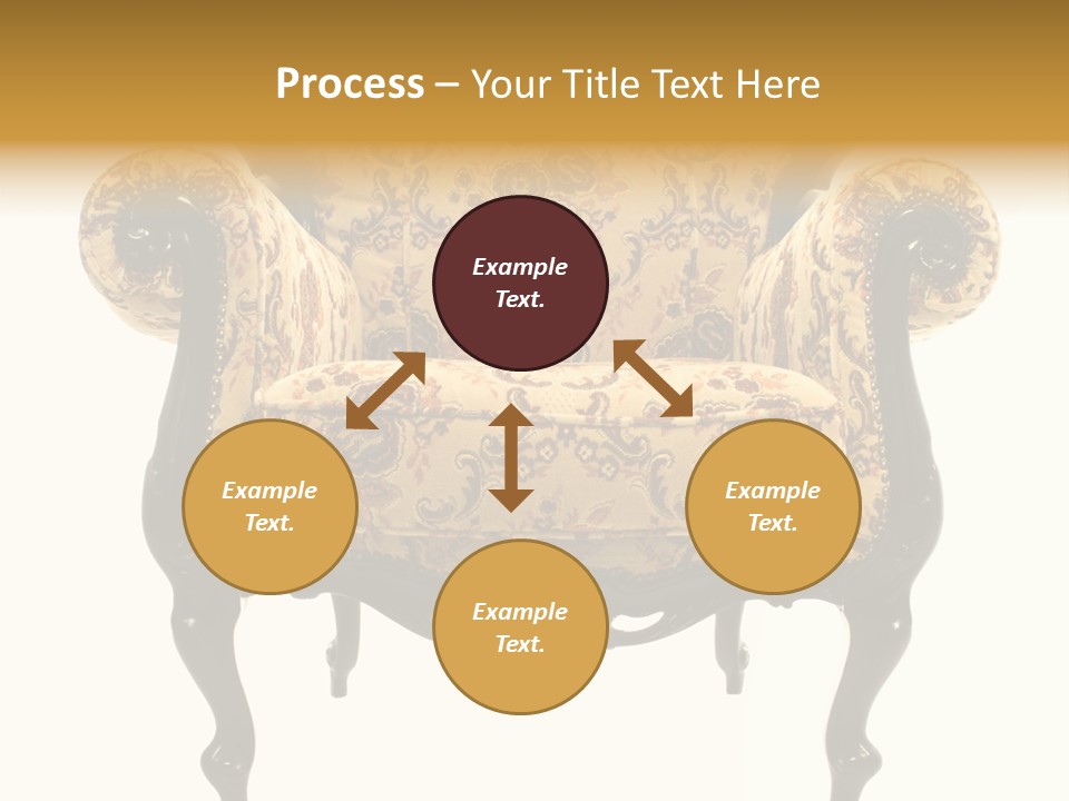 Yellow Background Retro PowerPoint Template