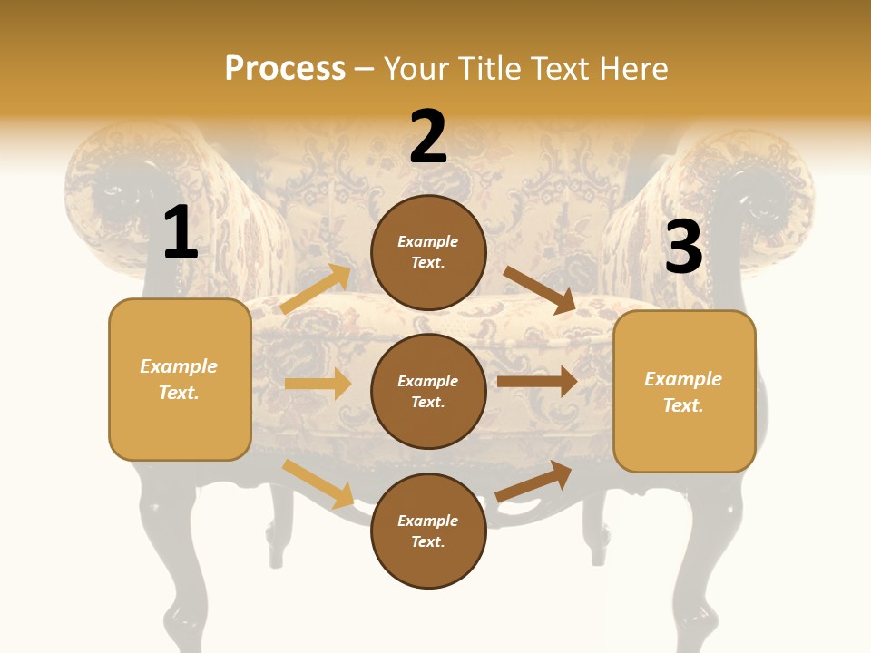 Yellow Background Retro PowerPoint Template