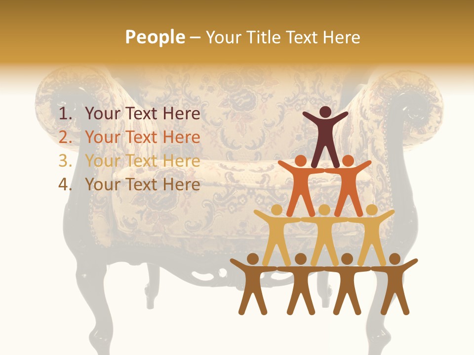 Yellow Background Retro PowerPoint Template