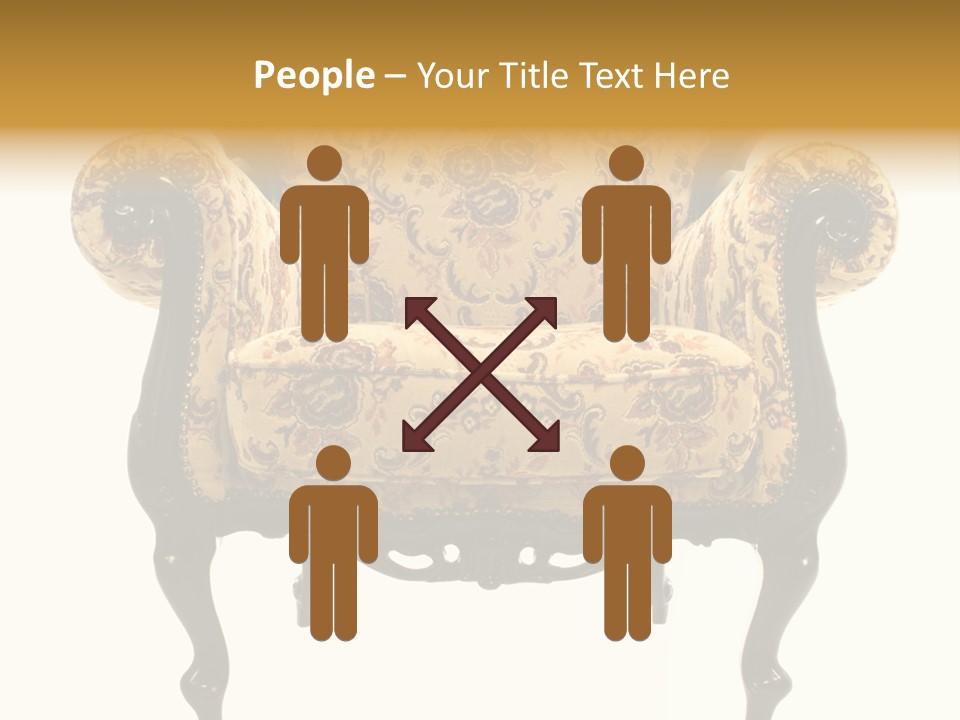 Yellow Background Retro PowerPoint Template