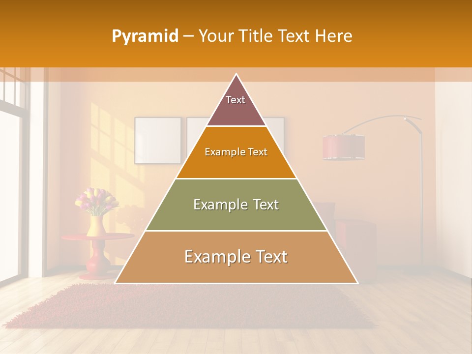 Horizontal Comfort Wall PowerPoint Template