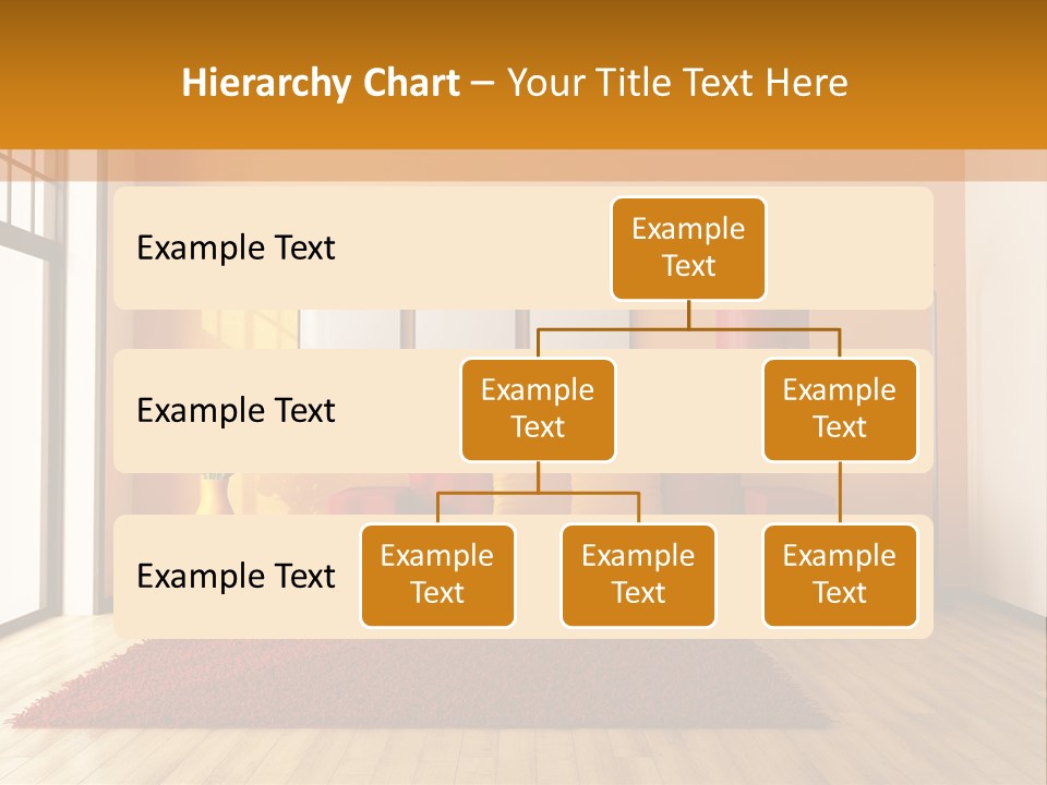 Horizontal Comfort Wall PowerPoint Template