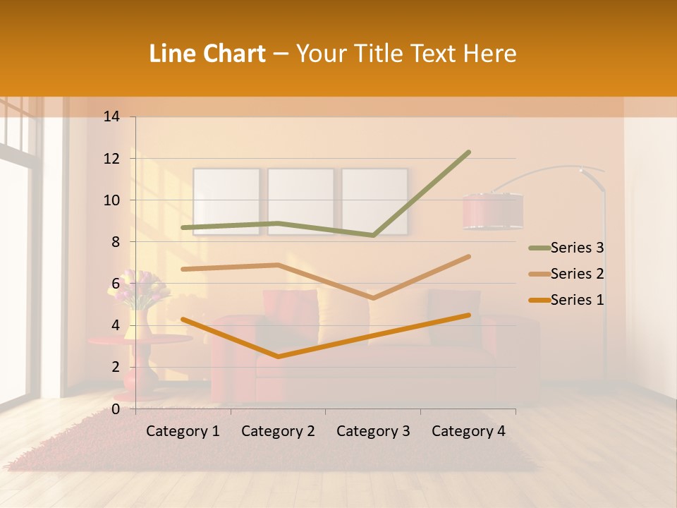 Horizontal Comfort Wall PowerPoint Template