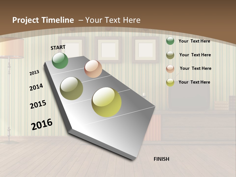 Technology Blank Antique PowerPoint Template