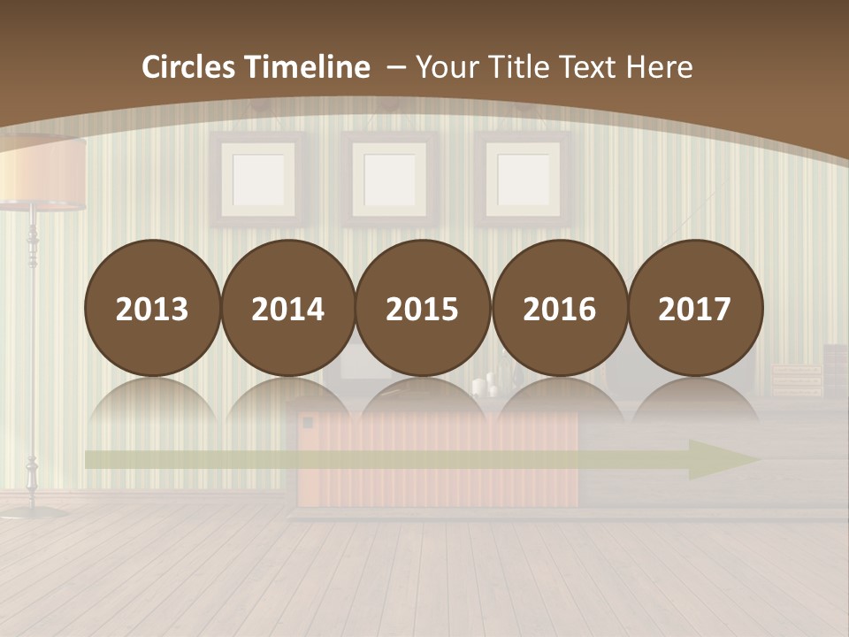 Technology Blank Antique PowerPoint Template