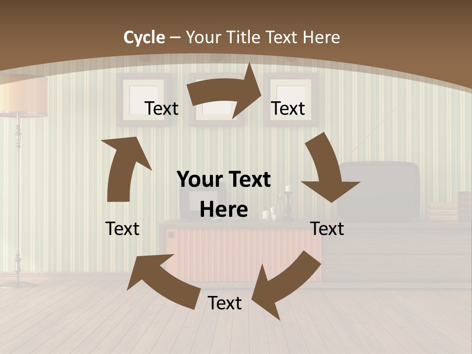 Technology Blank Antique PowerPoint Template