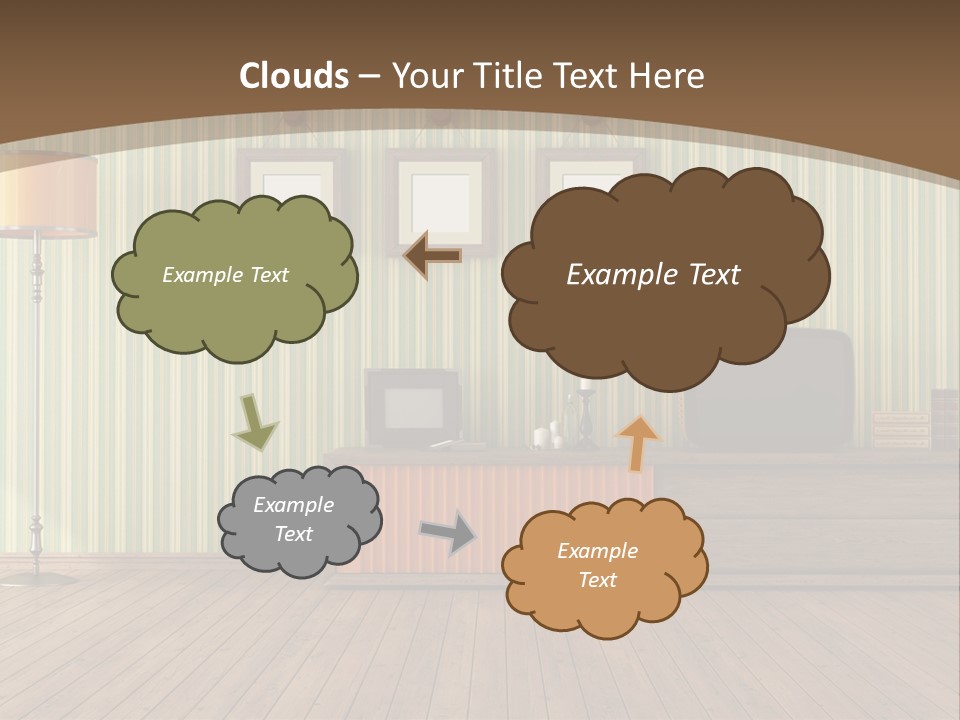 Technology Blank Antique PowerPoint Template