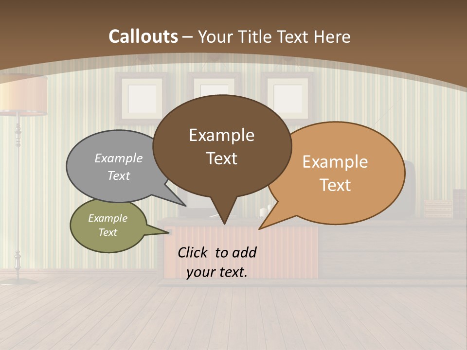 Technology Blank Antique PowerPoint Template