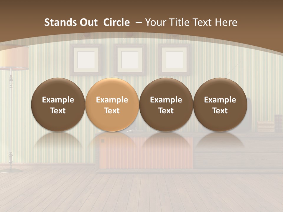 Technology Blank Antique PowerPoint Template