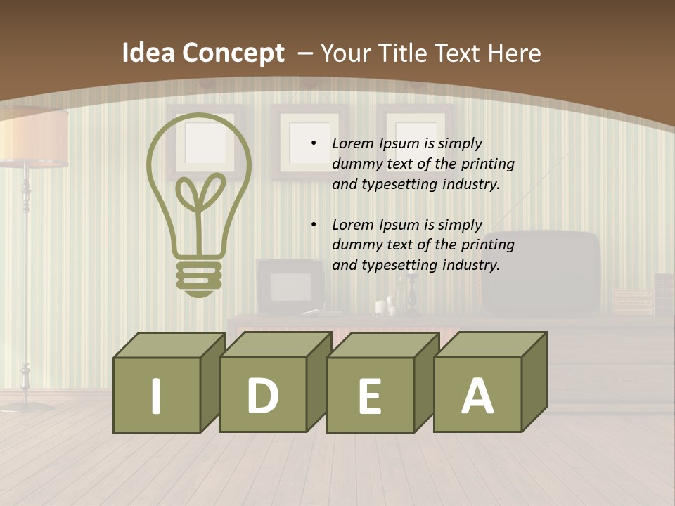 Technology Blank Antique PowerPoint Template