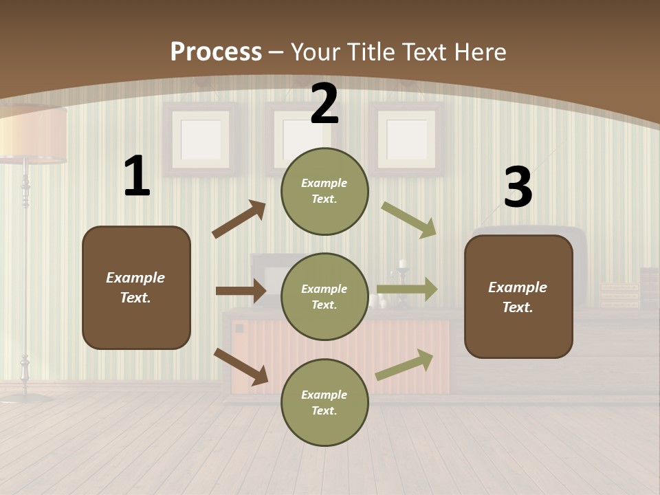 Technology Blank Antique PowerPoint Template