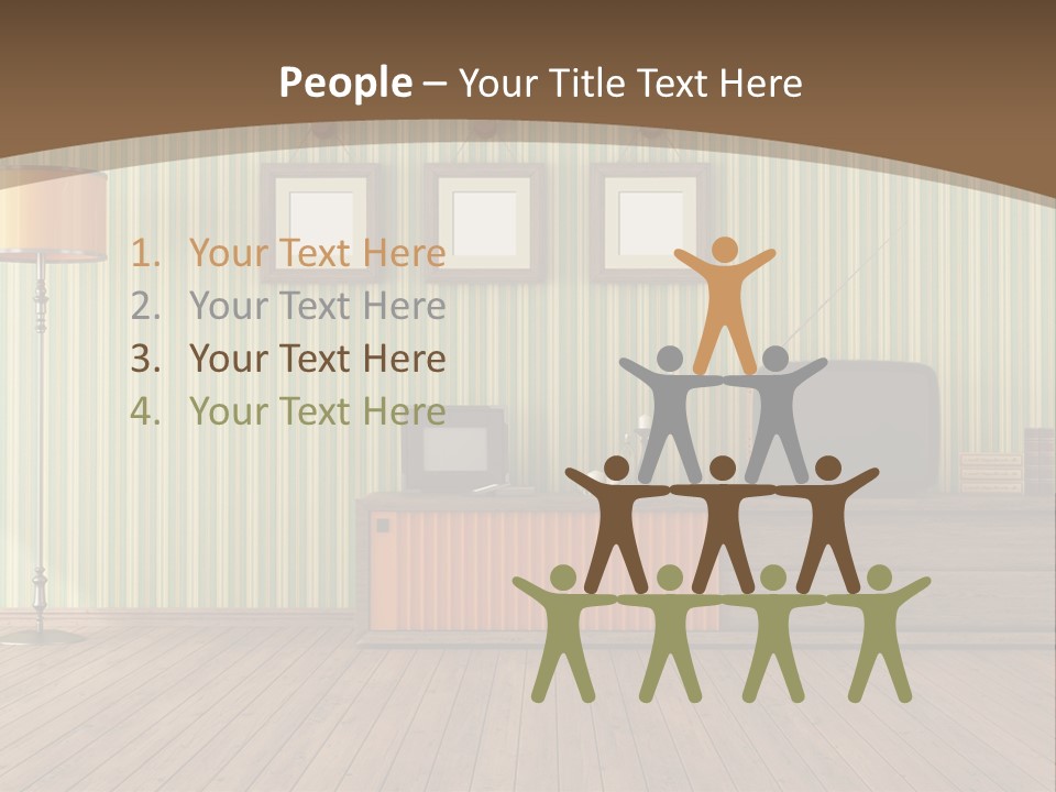 Technology Blank Antique PowerPoint Template