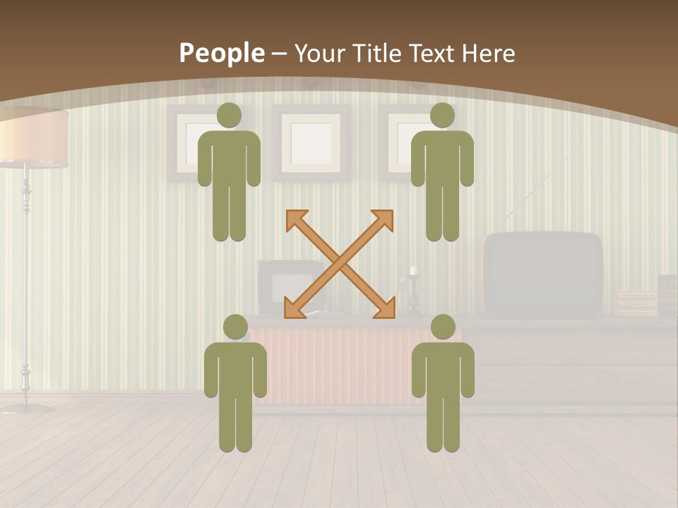 Technology Blank Antique PowerPoint Template