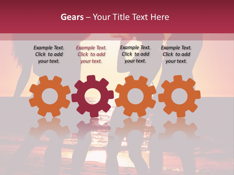 Ocean Leisure Four PowerPoint Template