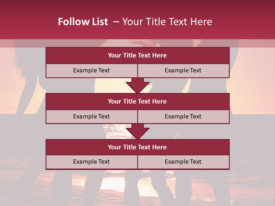 Ocean Leisure Four PowerPoint Template