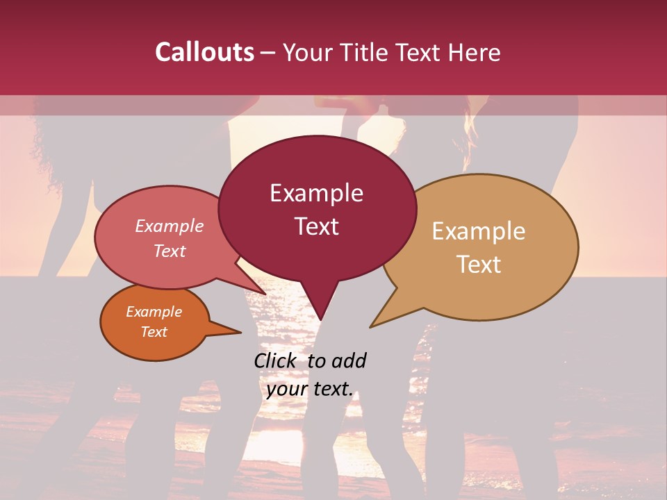 Ocean Leisure Four PowerPoint Template