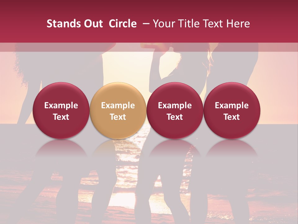 Ocean Leisure Four PowerPoint Template