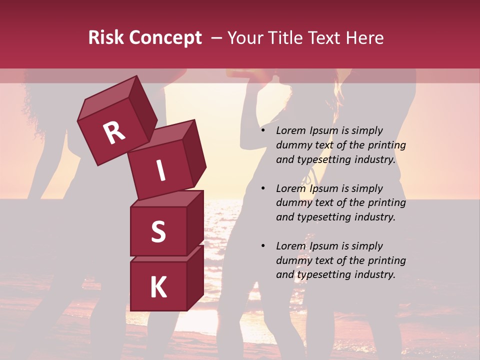 Ocean Leisure Four PowerPoint Template