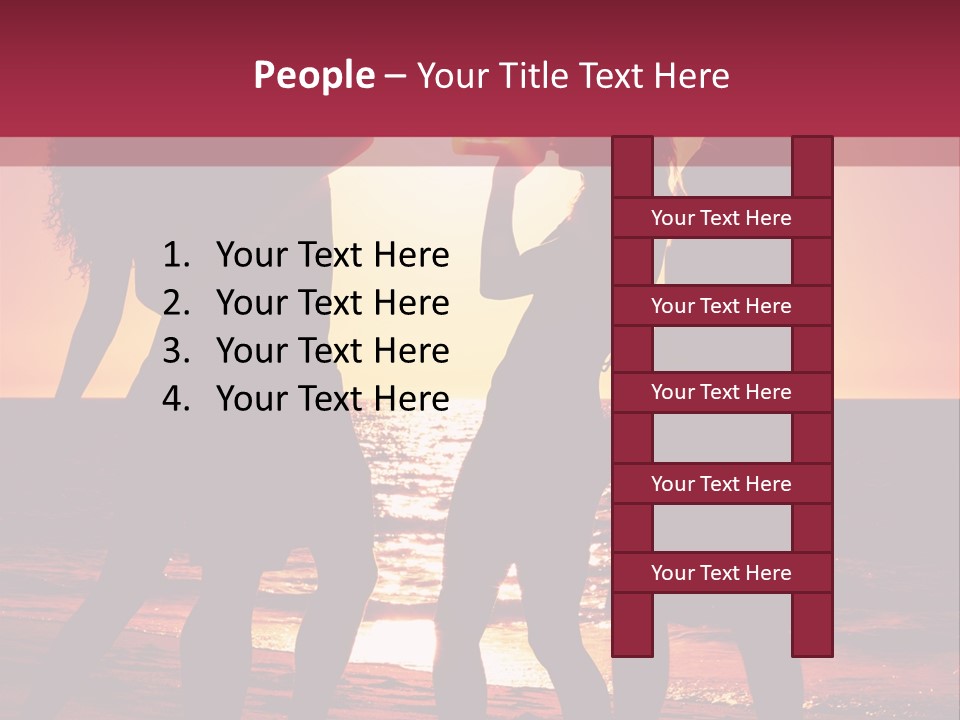 Ocean Leisure Four PowerPoint Template