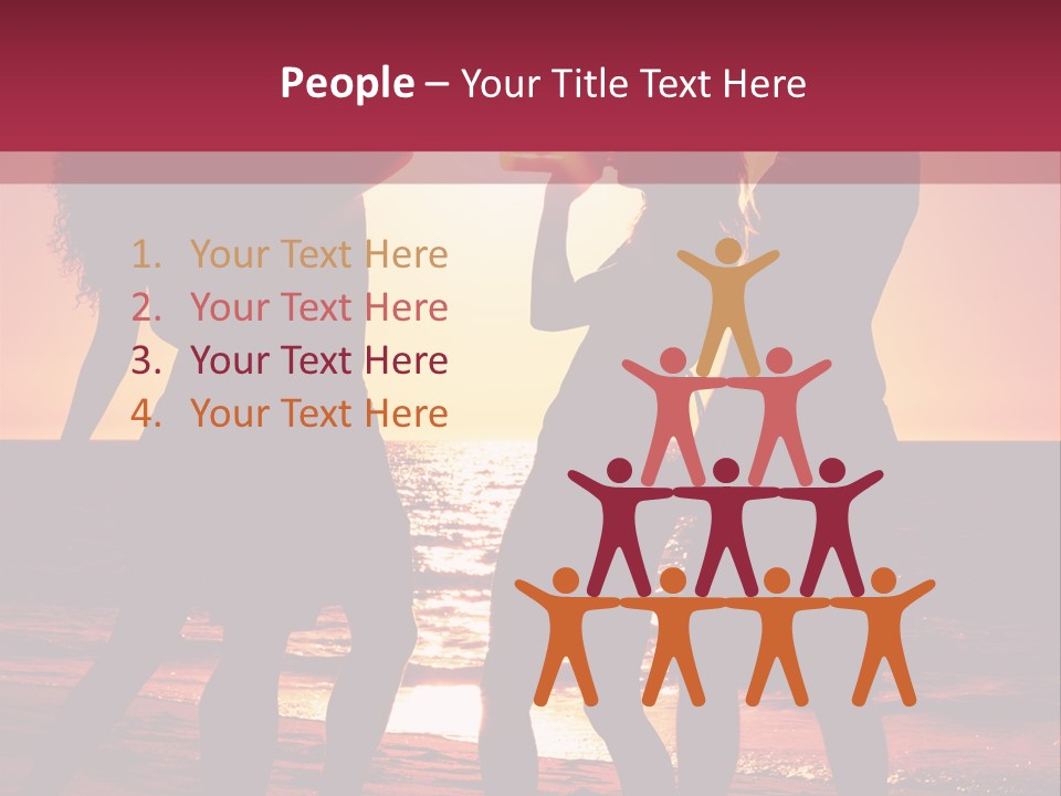 Ocean Leisure Four PowerPoint Template