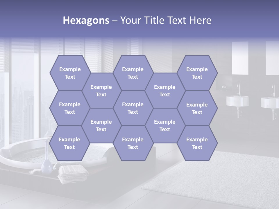 Lounge Tub Room PowerPoint Template
