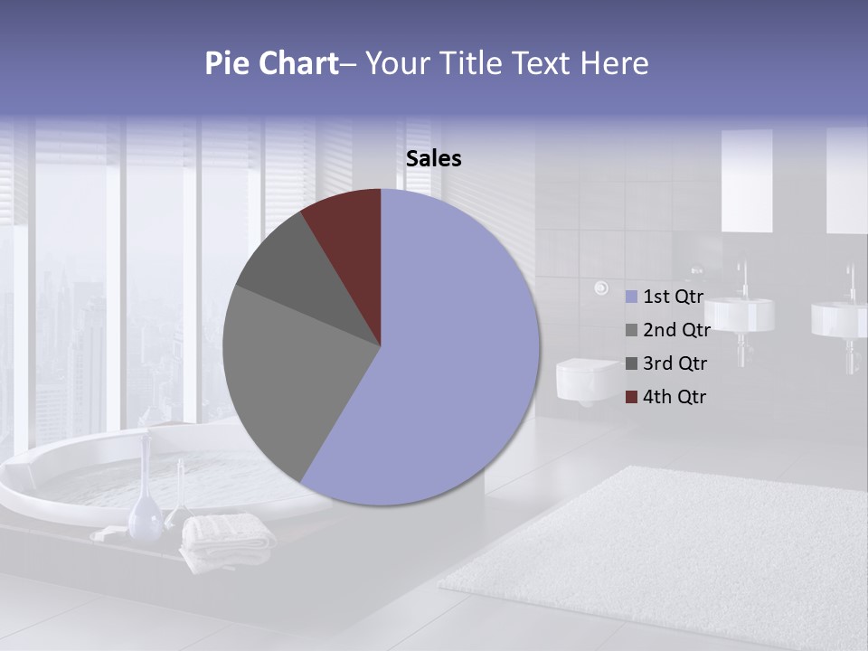 Lounge Tub Room PowerPoint Template