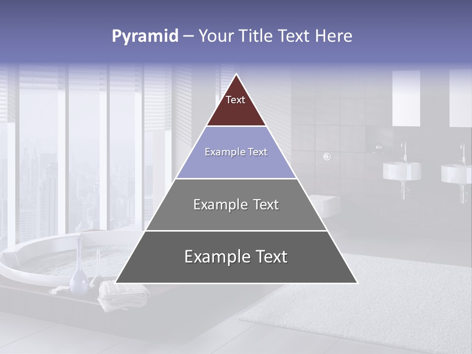 Lounge Tub Room PowerPoint Template