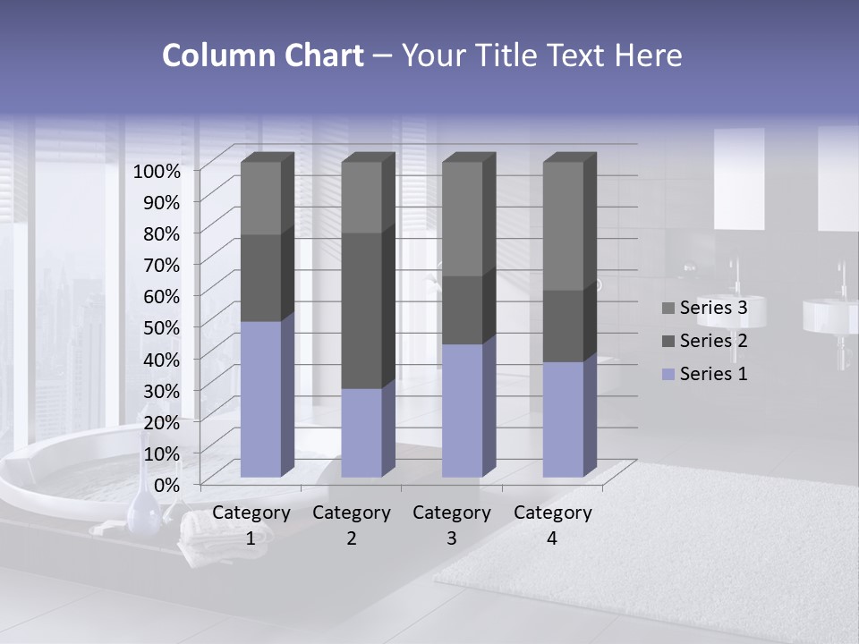 Lounge Tub Room PowerPoint Template