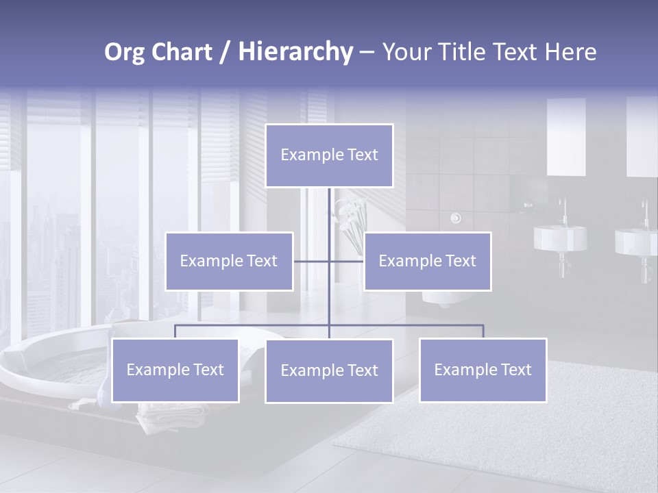 Lounge Tub Room PowerPoint Template