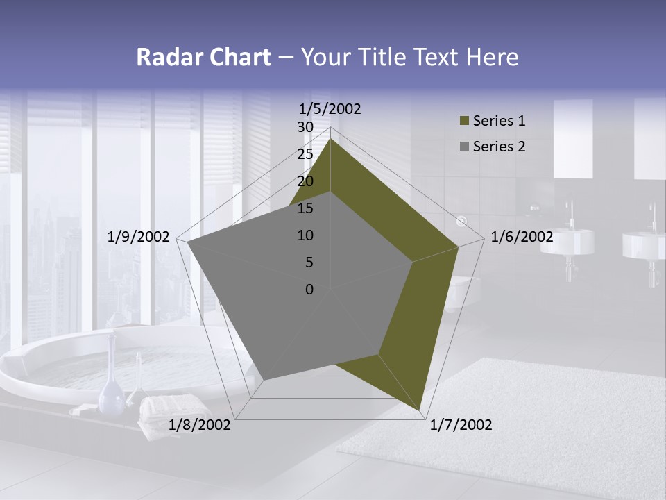 Lounge Tub Room PowerPoint Template