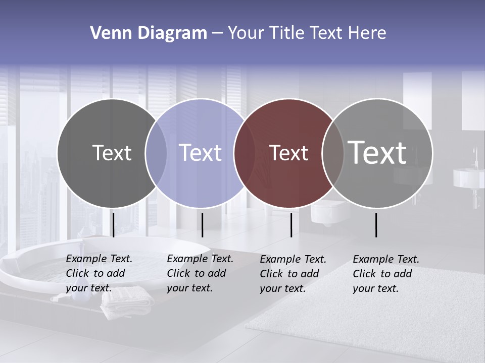 Lounge Tub Room PowerPoint Template