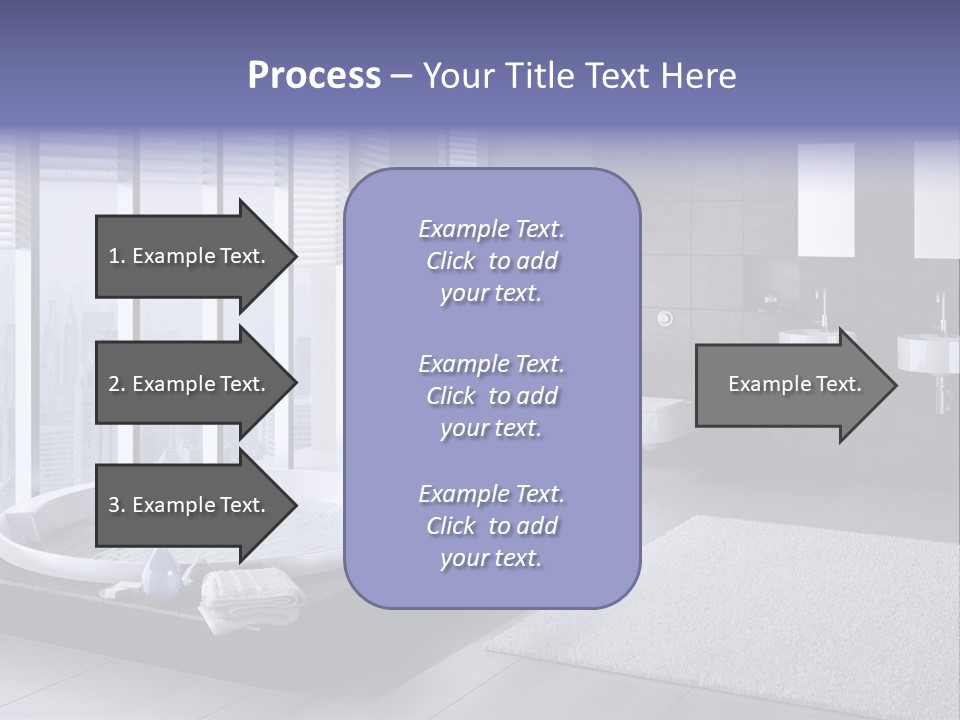 Lounge Tub Room PowerPoint Template