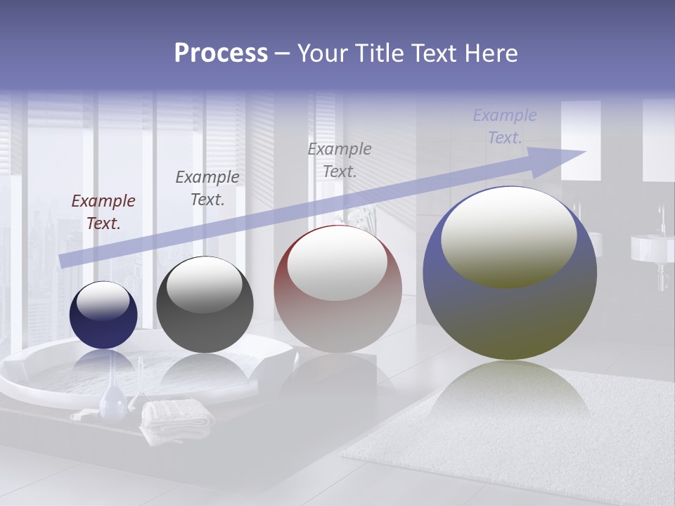 Lounge Tub Room PowerPoint Template