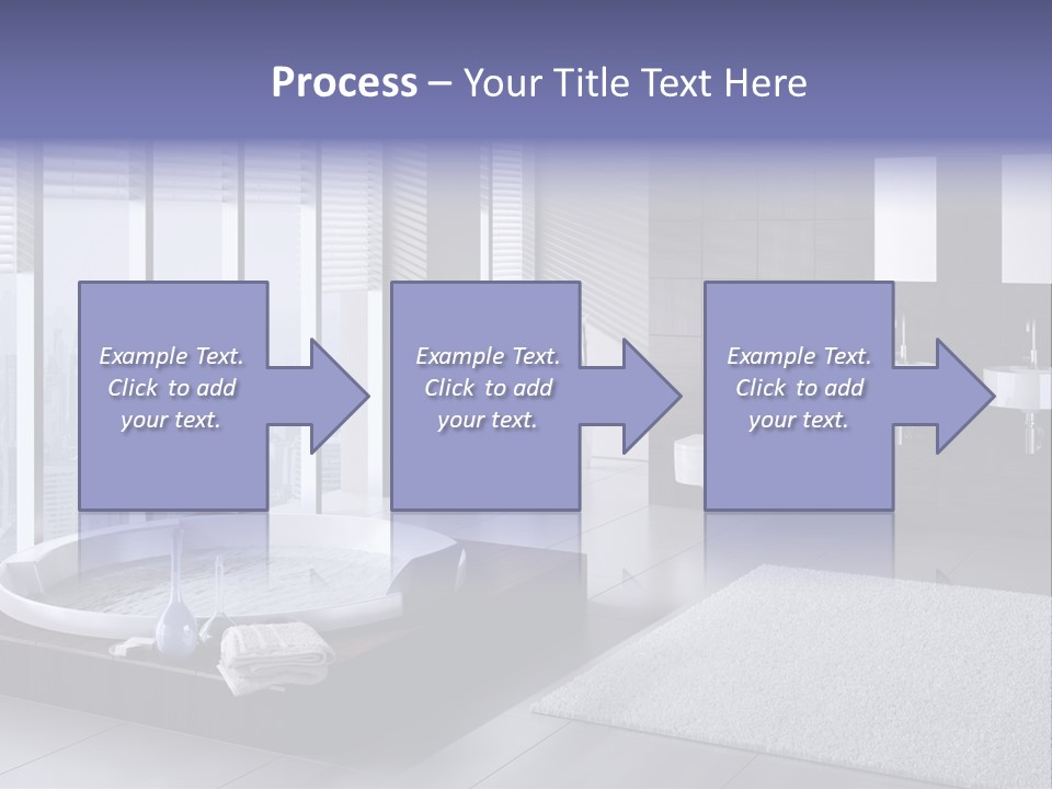 Lounge Tub Room PowerPoint Template