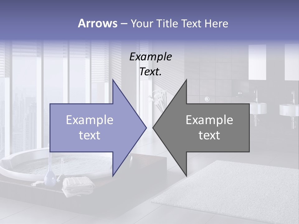 Lounge Tub Room PowerPoint Template
