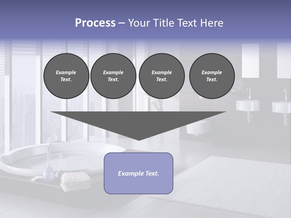 Lounge Tub Room PowerPoint Template