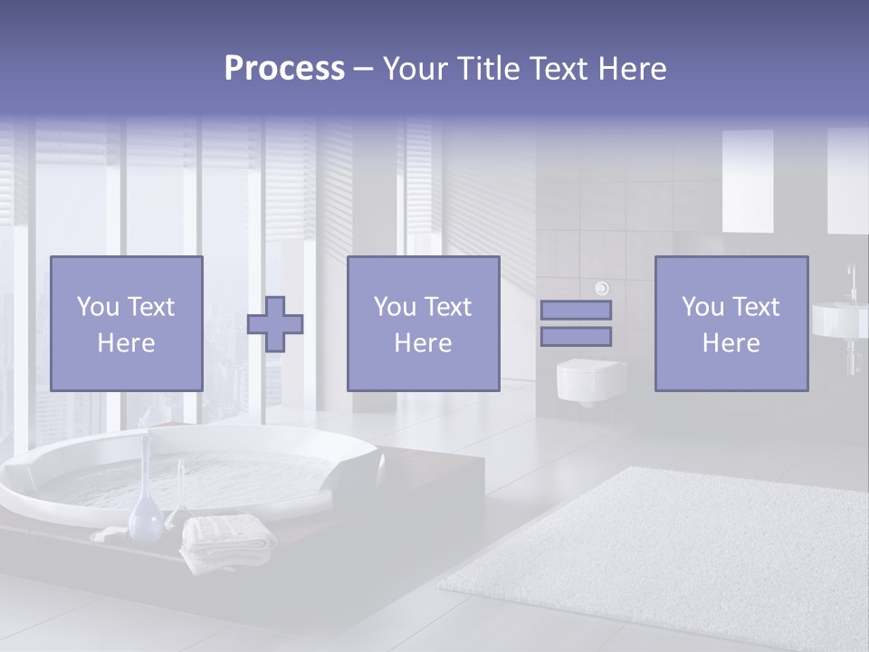Lounge Tub Room PowerPoint Template