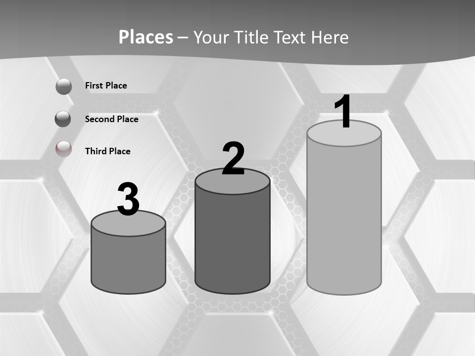 Grid Texture Techno PowerPoint Template