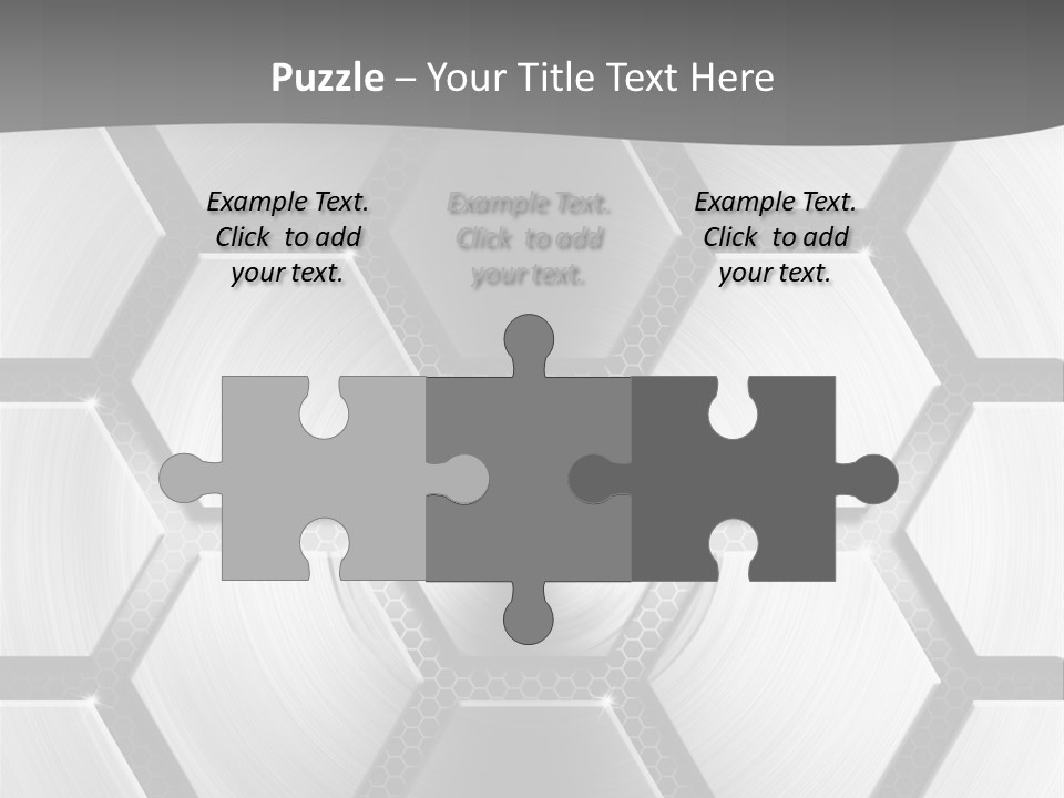 Grid Texture Techno PowerPoint Template